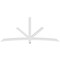 Ekena Millwork Alberta Architectural Grade PVC Gable Bracket, 108"W x 45"H x 4"D x 4"F, 10/12 Pitch GBP108X45X0404ALB00 - alternate 5